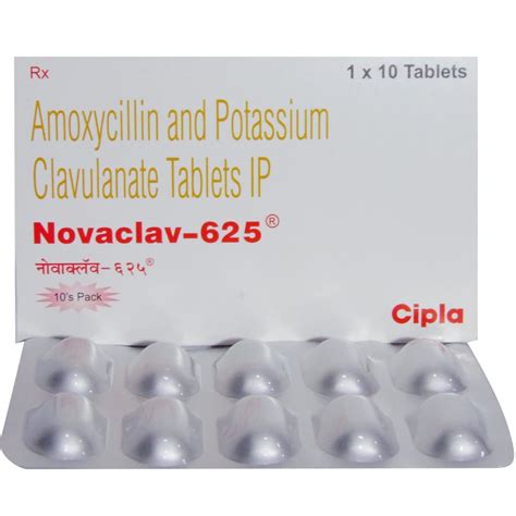 Novaclav 625 Tablet: View Uses, Side Effects, Price and .